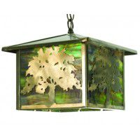 Oak Tree Lantern Pendant Light