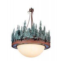 Pine Forest Rustic Chandelier