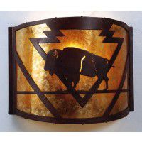 Buffalo Arrowhead Sconce