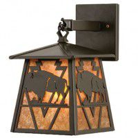 Buffalo Lantern Wall Sconce