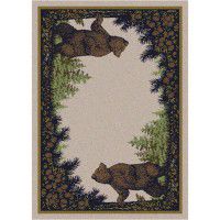 Bear Twins Area Rug Collection