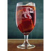 Etched Ice Tea/Water Goblet - Set of 12