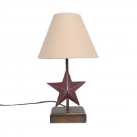 18.5" Barn Star Lamp