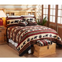 Bear Adventure Decorative Pillow