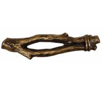 Twig Drawer Pull - Antique Brass