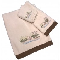 Log Cabin Towels