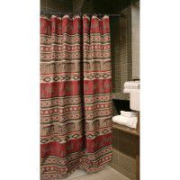 Adirondack Bear & Moose Shower Curtain
