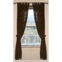 Gold Rush Damask Drapes