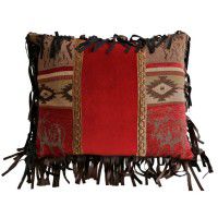 Adirondack Fringed Pillow