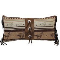 Mustang Triple Concho Pillow