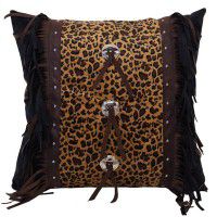 Leopard Concho Pillow -Discontinued