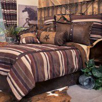 Old West Stripe Comforter Sets