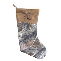 Real Tree Camo Stocking - Buck