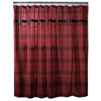 Sagamore Lake Plaid Shower Curtain -DISCONTINUED