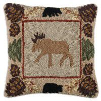 Northwoods Moose Pillow -discontinued
