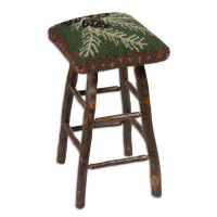 Diamond Pine Cone Bar Stool