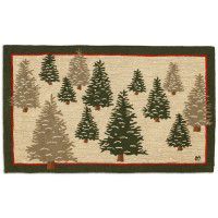 Frosted Trees Rug 3x5