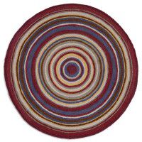 Bulls Eye Round Rug