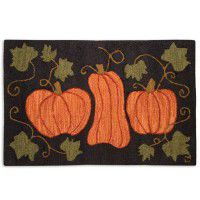 Pumpkin Patch Accent Rug