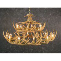 Woodland 30 Antler Chandelier