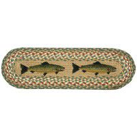 Braided Jute Trout Stair Treads