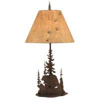 Wilderness Bear Table Lamp