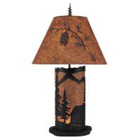 Lonesome Cabin Table Lamp