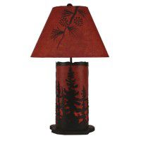 Sunset Pine Table Lamp