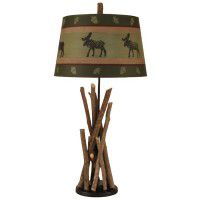 Moose Stick Table Lamp