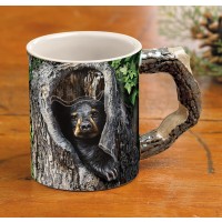Cubby Hole Bear Mug
