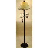 Pine Cone Branch Floor Lamp