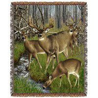 Whitetail Deer Harem Afghan