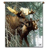 Forest King Moose Wall Hanging