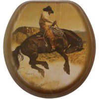 Bucking Bronco Toilet Seats