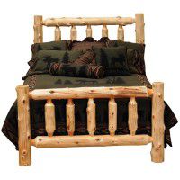 Traditional Log Bed