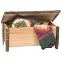 Hickory Blanket Chest