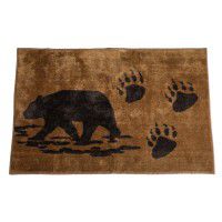 Bear and Tracks Kitchen and Bath Rug