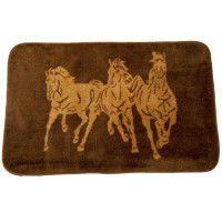 3 Horse Kitchen/Bath Rug