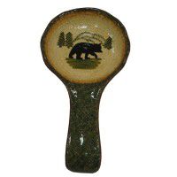 Black Bear Spoon Rest