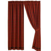 Cascade Lodge Plaid Drapery Panel