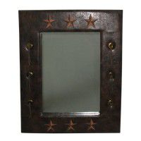 Lardeo Embroidered Star Mirror