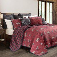 Woodland Plaid Quilt Set