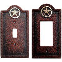 Circle Star Switch Plates