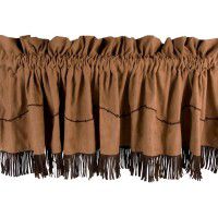 Fringed Barbwire Valance