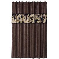 Caldwell Cowhide Shower Curtain