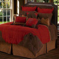 Red Rodeo Comforter Sets