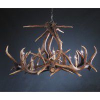 Big Horn Faux Elk Antler Chandelier