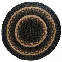 Pine cone Braided Chair Pad (Set of 4)