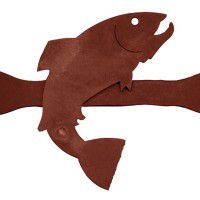 Fish Coat Rack