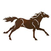 Horse Two Metal Wall Art